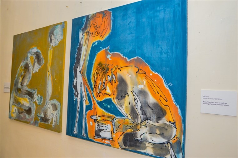 Paula Chahine's exhibition The Way it is 